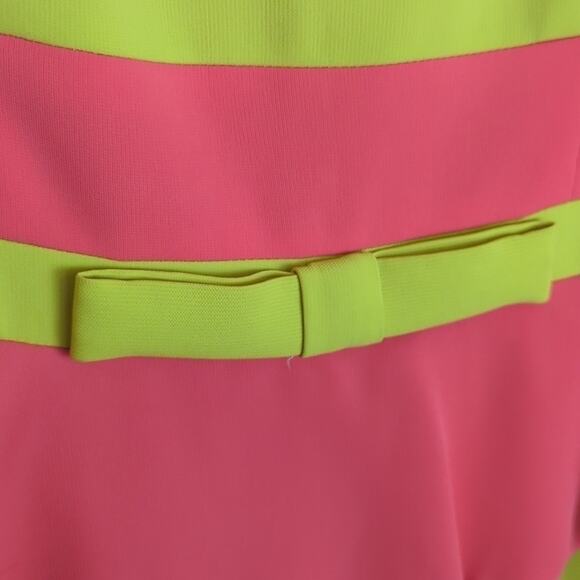 Vintage Retro Moshita Couture Maxi Pupleum Color Block Dress Size 10 - Picture 6 of 15